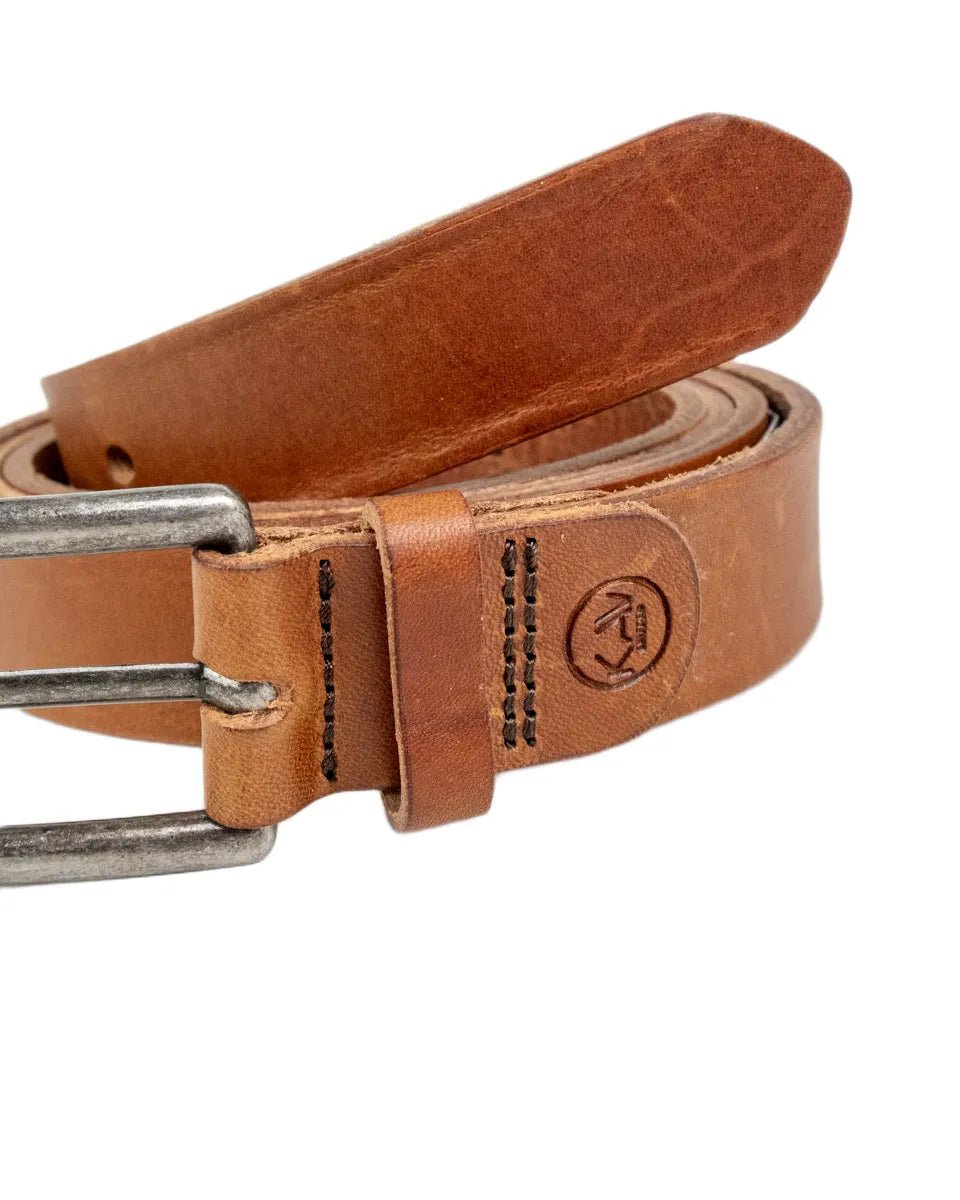 Kav - Läderbälte - Mylla - Brun - jhstore.se