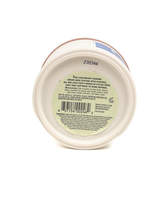 Layrite - Matt Vax - Matte Cream Natural - jhstore.se