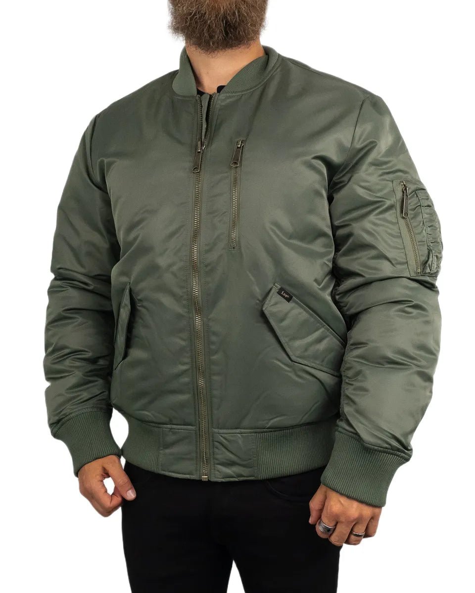 Lee - Bomber Jacka - Grön - jhstore.se