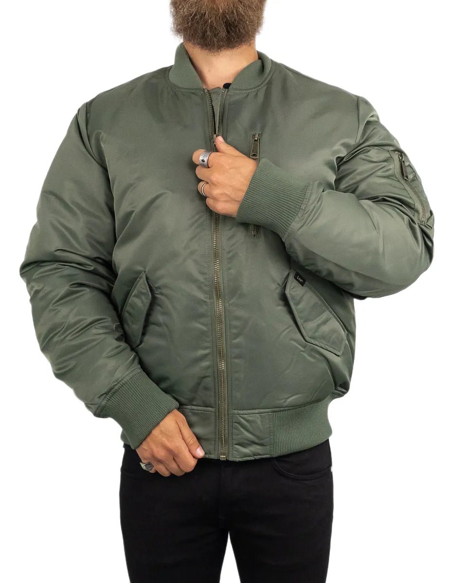 Lee - Bomber Jacka - Grön - jhstore.se