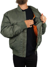 Lee - Bomber Jacka - Grön - jhstore.se