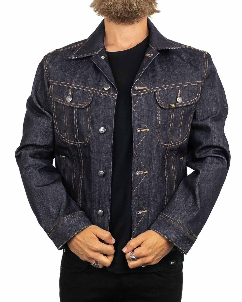 Lee Jeans - 101 Jeansjacka otvättad - Rider Jacket Dry - jhstore.se