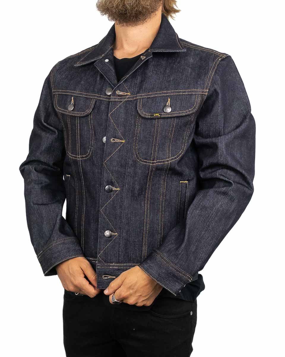 Lee Jeans - 101 Jeansjacka otvättad - Rider Jacket Dry - jhstore.se