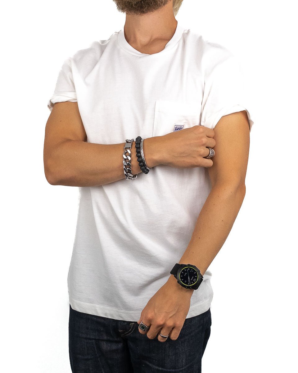 Lee Jeans - T-shirt med ficka Ecru - Workwear Pocket tee - jhstore.se