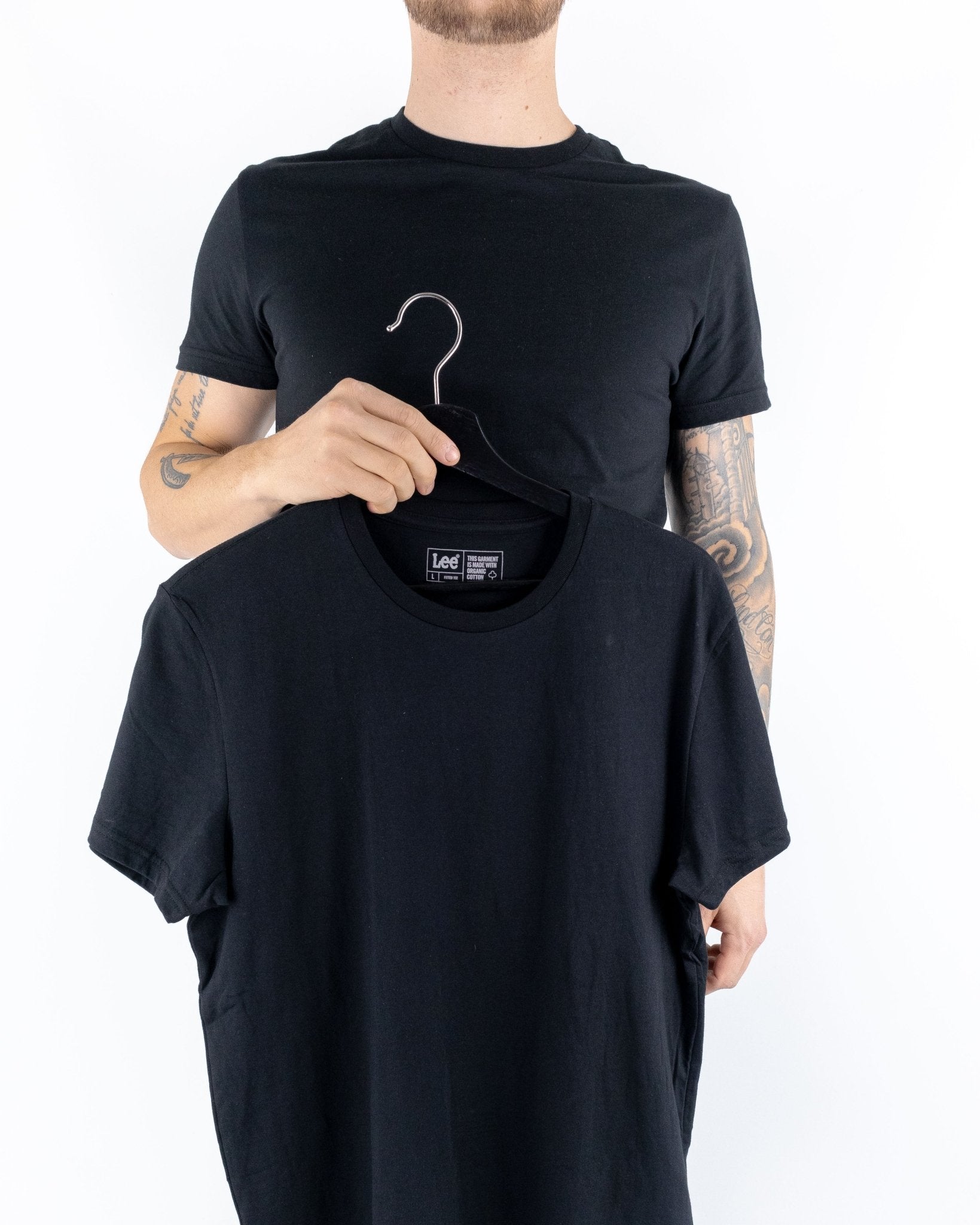 Lee Jeans - Twin Pack Tee Black - jhstore.se