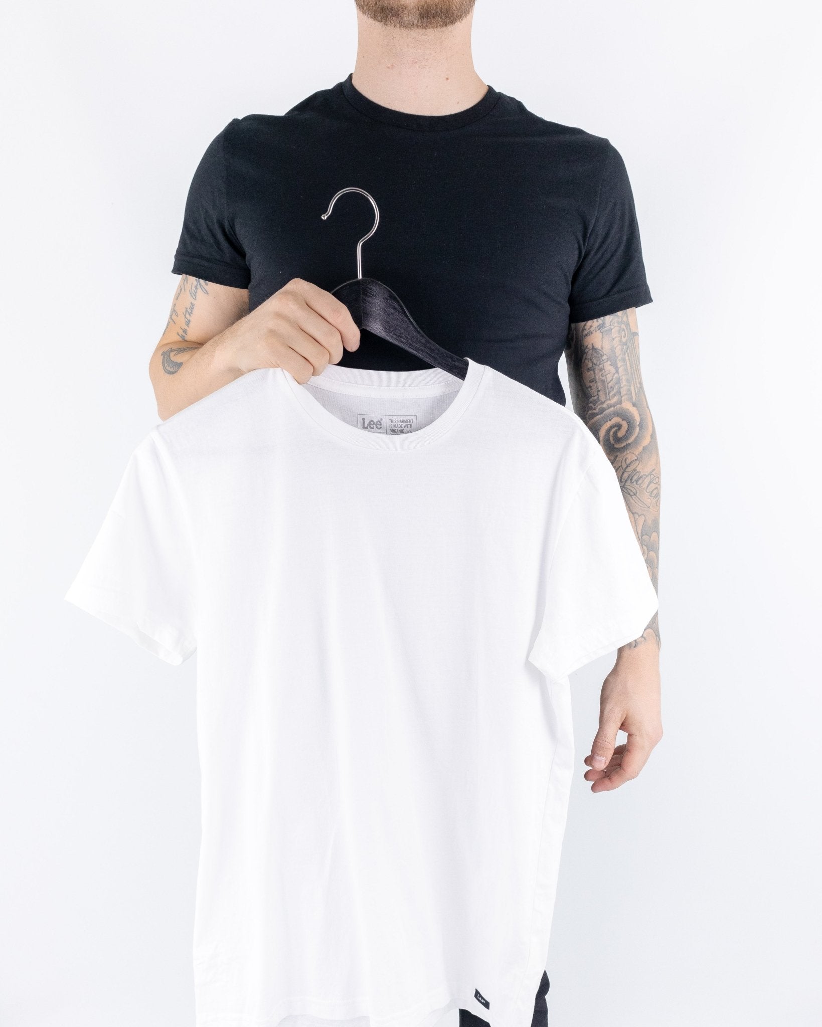 Lee Jeans - Twin Pack Tee Black/White - jhstore.se