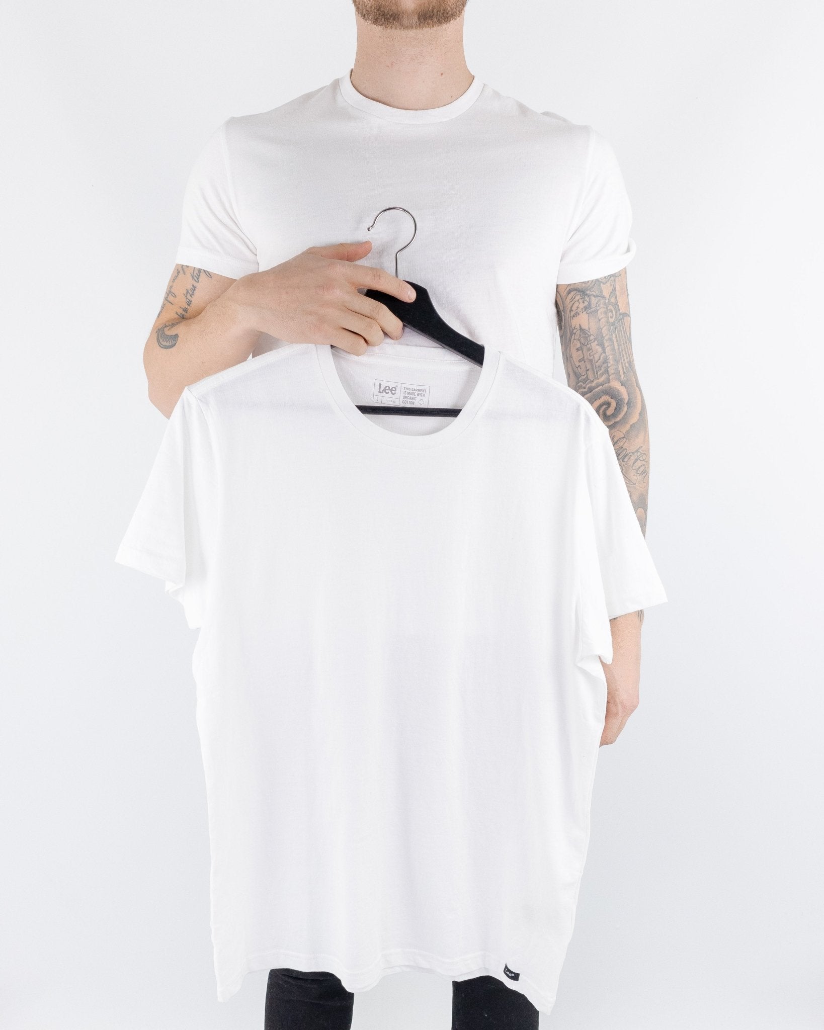 Lee Jeans - Twin Pack Tee White - jhstore.se