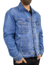 Lee - Jeansjacka - Relaxed Rider - Blå - jhstore.se