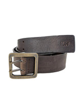 Lee - Läderbälte - Double Pin - Brun