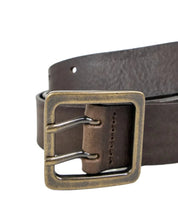 Lee - Läderbälte - Double Pin - Brun - jhstore.se