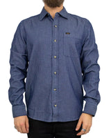 Lee - Skjorta - Leesure - Railroad - Blå