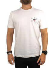 Lee - T-Shirt - USA Denim - Vit - jhstore.se