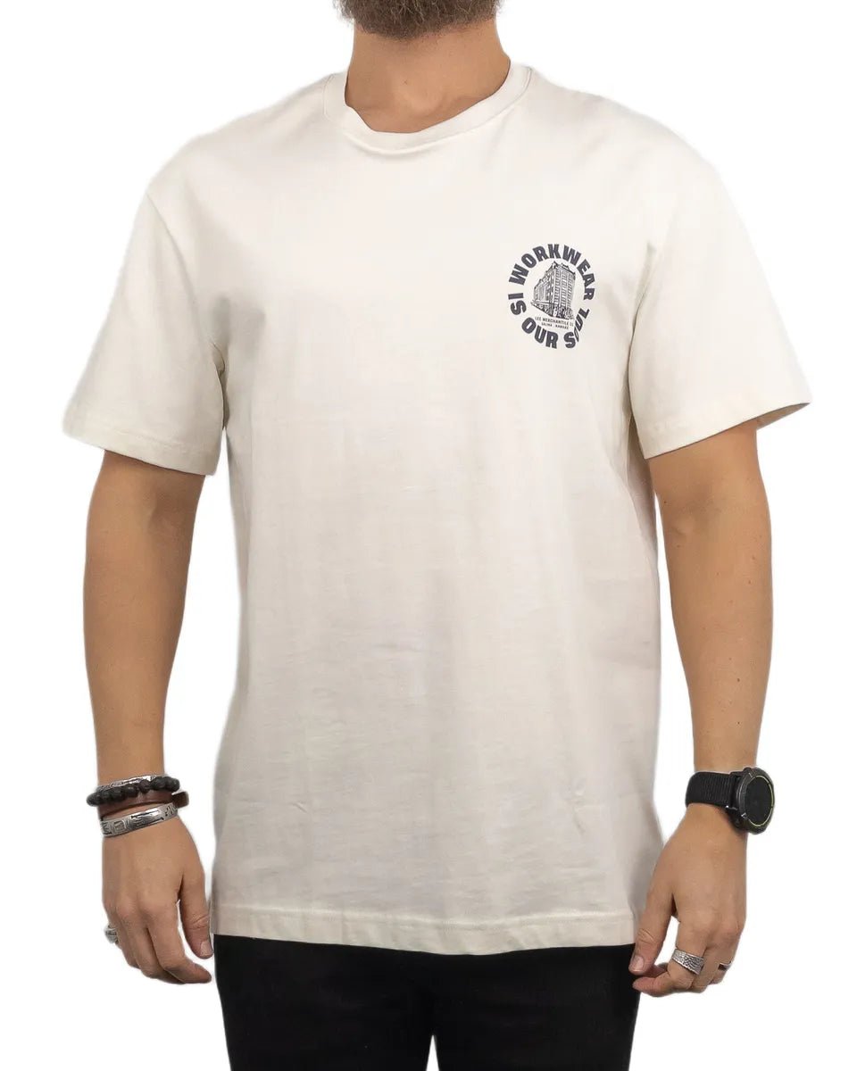 Lee - T-Shirt - Workwear is our soul - Vit - jhstore.se