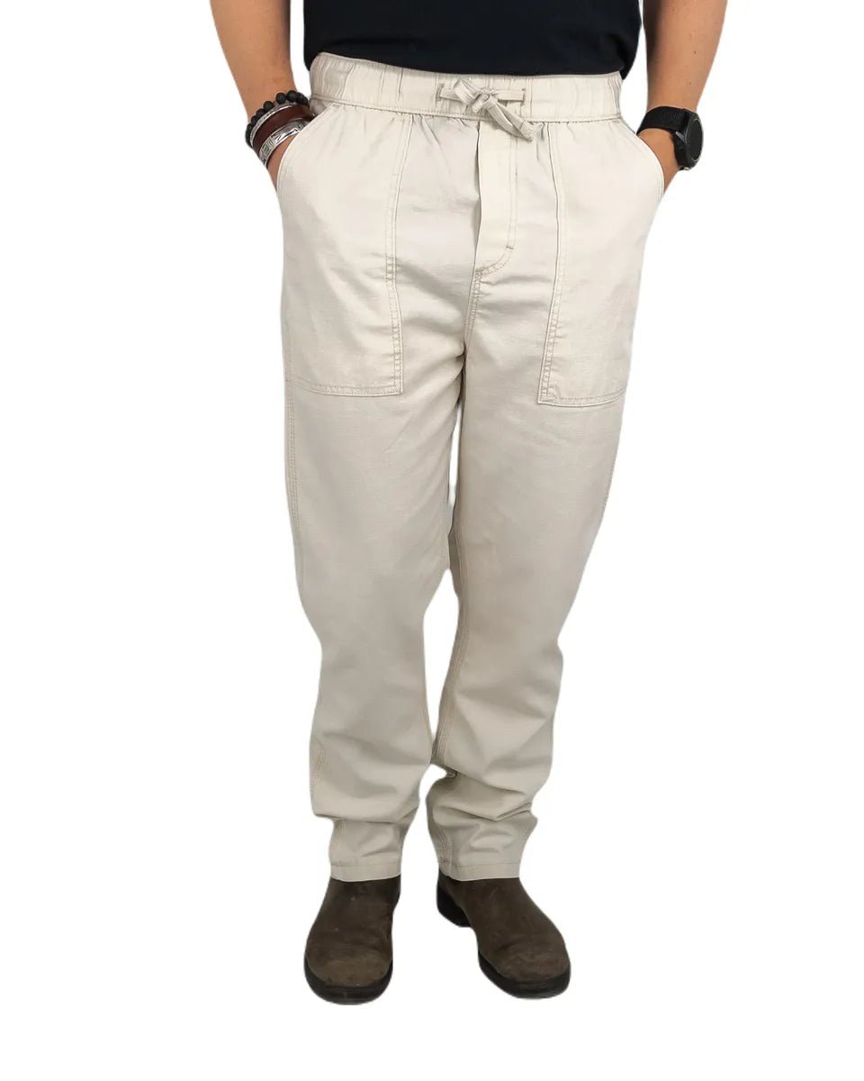 Lee - Utilitypants med Dragsko - Off white - jhstore.se