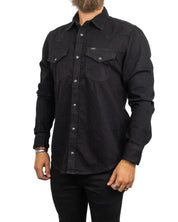 Lee - Western Jeansskjorta - Svart - jhstore.se