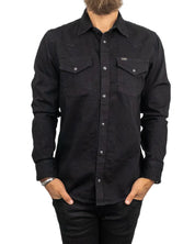 Lee - Western Jeansskjorta - Svart - jhstore.se