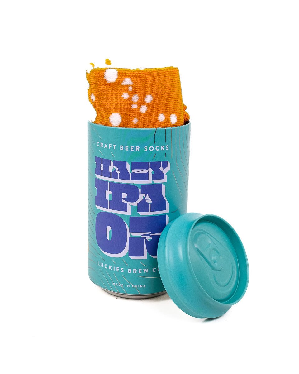 Luckies of London - Ölstrumpor Orange - Hazy IPA - jhstore.se