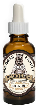 Mr Bear Family - Skäggolja 30ml - Citrus