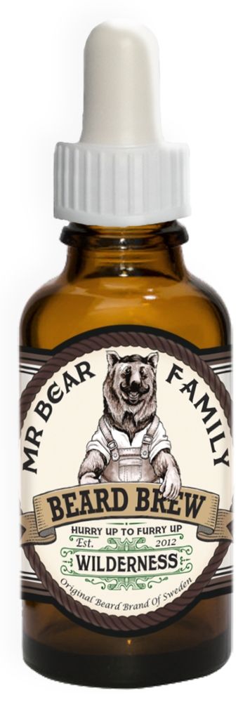 Mr Bear Family - Skäggolja 30ml - Wilderness - jhstore.se