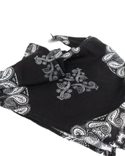 Nudie - Bandana - Ingrid Paisley - Svart - jhstore.se