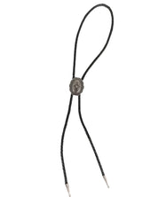 Nudie - Cowboy slips i Läder - Nisse Bolo Tie - Svart - jhstore.se
