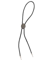 Nudie - Cowboy slips i Läder - Nisse Bolo Tie - Svart