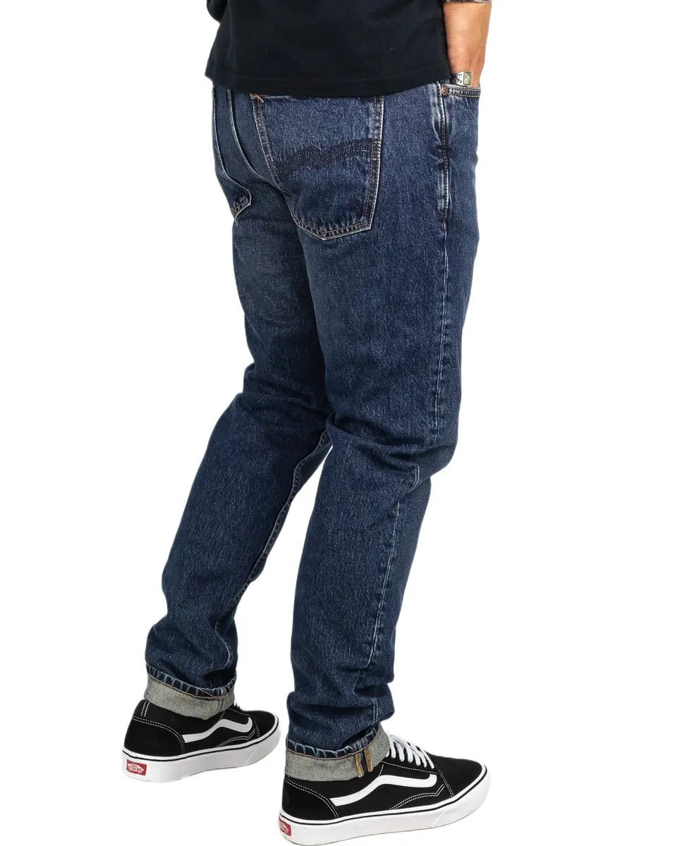 Nudie - Jeans - Gritty Jackson - Blue Soil - jhstore.se