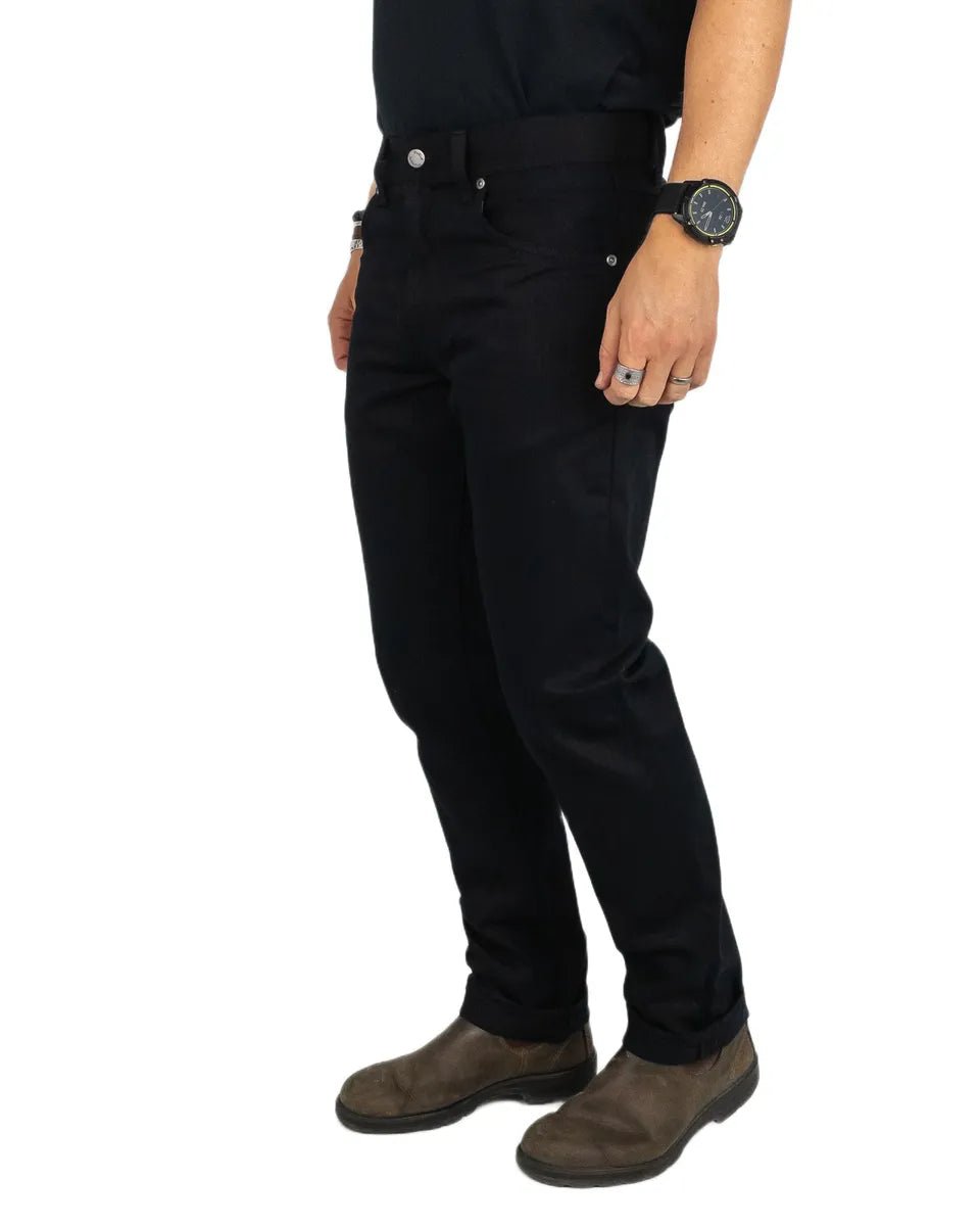 Nudie - Jeans - Gritty Jackson - Svart - jhstore.se