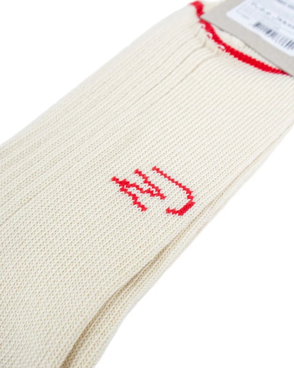 Nudie - Tennisstrumpor - Retro - Off - white - jhstore.se