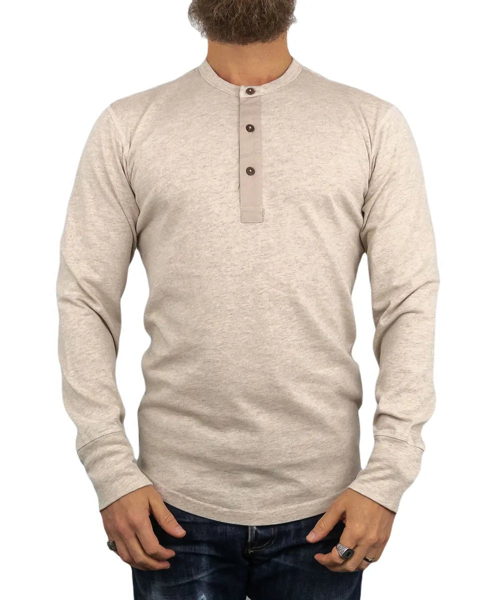 Pike Brothers - 1927 Henley - Farfarströja - Ecru Vit - jhstore.se