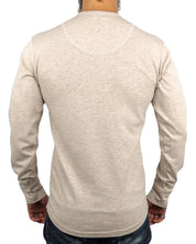Pike Brothers - 1927 Henley - Farfarströja - Ecru Vit - jhstore.se
