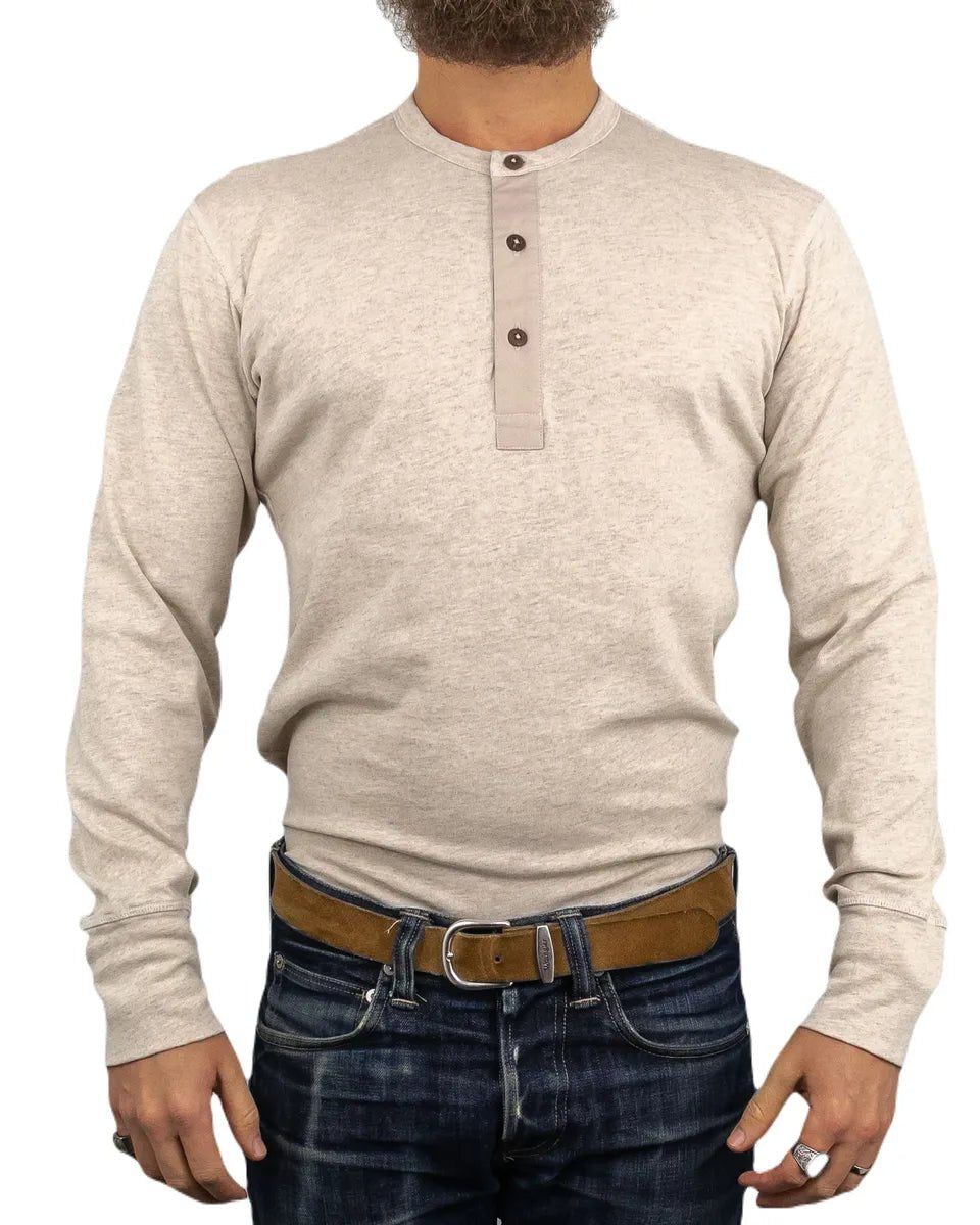 Pike Brothers - 1927 Henley - Farfarströja - Ecru Vit - jhstore.se