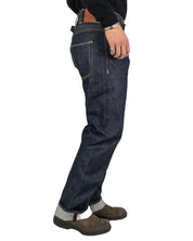 Pike Brothers - 1937 Roamer Selvedge Jeans - 11oz Metal Blå - jhstore.se