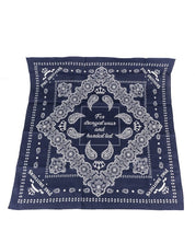 Pike Brothers - 1947 Logo Bandana - Blå - jhstore.se