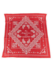 Pike Brothers - 1947 Logo Bandana - Röd - jhstore.se