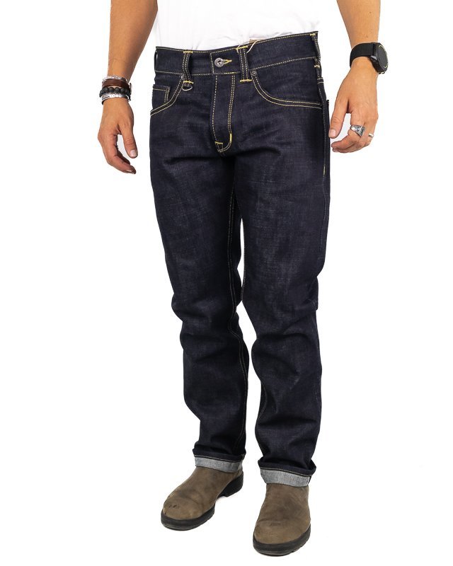 Pike Brothers - 1958 Roamer Pant 15 Oz Selvage Jeans - Dry - jhstore.se