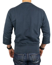 Pike Brothers - Escape weather prison sweater 1945 - Blå - jhstore.se