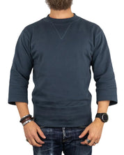 Pike Brothers - Escape weather prison sweater 1945 - Blå - jhstore.se