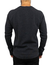 Pike Brothers - Farfarströja Våfflad - 1936 Waffle - Grå - jhstore.se