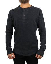 Pike Brothers - Farfarströja Våfflad - 1936 Waffle - Grå - jhstore.se