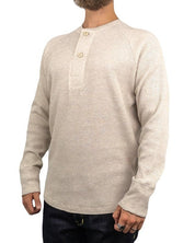 Pike Brothers - Farfarströja Våfflad - 1936 Waffle - Natur - jhstore.se