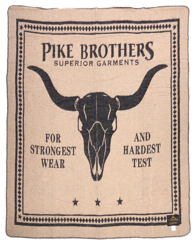Pike Brothers - Filt - 1696 Longhorn - Beige - jhstore.se