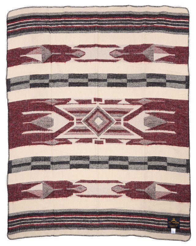 Pike Brothers - Filt - 1969 Chimayo - Röd - jhstore.se