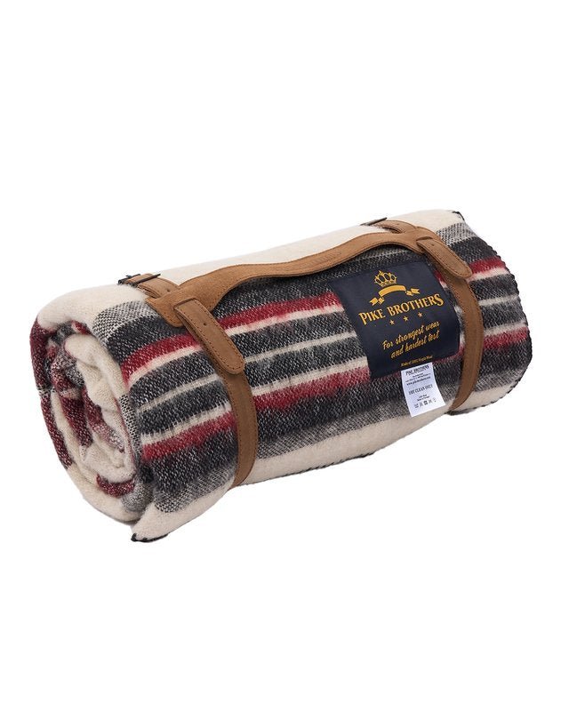 Pike Brothers - Filt - 1969 Chimayo - Röd - jhstore.se