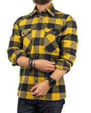 Pike Brothers - Flanellskjorta - 1943 CPO - Gul - Buffalo Yellow - jhstore.se