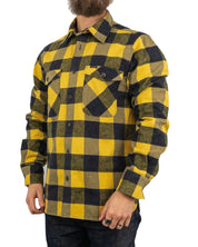 Pike Brothers - Flanellskjorta - 1943 CPO - Gul - Buffalo Yellow - jhstore.se