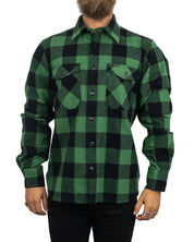 Pike Brothers - Flanellskjorta - 1943 CPO Shirt - Grön - jhstore.se