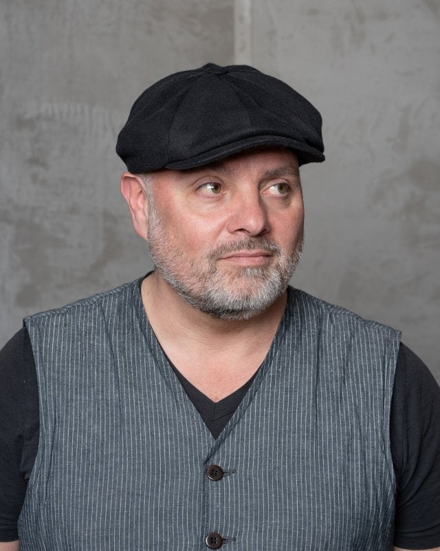 Pike Brothers - Gubbkeps - 1928 Newsboy - Moleskin - svart - jhstore.se