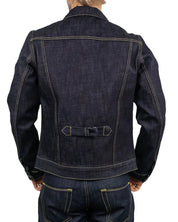 Pike Brothers - Jeansjacka 15Oz 1958 Roamer - Otvättad Indigo - jhstore.se