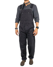 Pike Brothers - Mechanic Bib 1953 - Hängslebyxor - Wabash Svart - jhstore.se